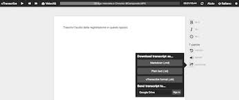 1.9 trascrivere registrazioni audio in testo 🇮🇹 1.10 transcriber, app per trascrivere audio whatsapp tra le app per sbobinare registrazioni migliori del 2020, vi è anche la fantastica speechnotes. Programmi Per Sbobinare Salvatore Aranzulla