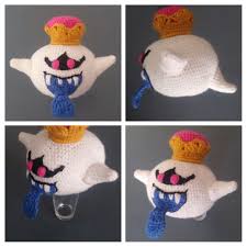 Crochet King Boo Luigi S Mansion Dark Moon Mario Crochet King Boo Crochet