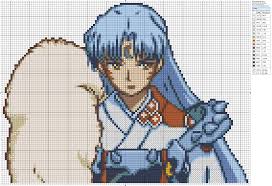 This will open the the pattern in a new window. Sesshomaru Png 2271 1553 Cross Stitch Simple Cross Stitch Cross Stitching
