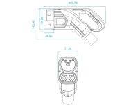 CCS2 Gen 1.1 DC Connector, 375 A Naturally Cooled | Workersbee