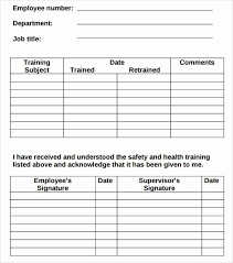 Add employee training / courses details: Template Employee Training Record Template Employee Training Record Template Access Employee Cute766