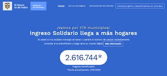 Te aparecerá una pantalla, donde debes colocar en el cuadro de al lado de buscar el n° de la cédula, marcar el captcha, y hacer clic en buscar, el. Consulte Con Su Cedula Si Le Giraron El Ingreso Solidario Por Bancolombia O Davivienda Kienyke