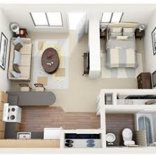Independent living one bedroom apartment floor plans larksfield place. One Room Apartment Design With The Eyes Of Modern Designers Balancedfoodandfuel Org