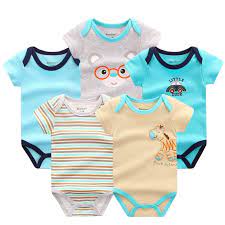 Summer Baby Romper 5 Pcs Lot Body Ninos Estampado