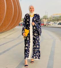 كل سنه وانتم طيبين ورمضان كريم عليكم يااارب استايلى المفضل والدائم بنات كتير سالتنى على الفستان الاب Muslim Fashion Dress Abayas Fashion Fashion
