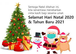 Kartu Ucapan Selamat Natal Dan Tahun Baru 2021 Selamat Natal Ucapan Natal Hari Natal