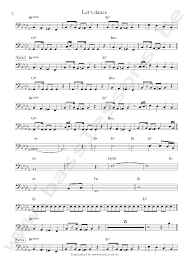 Let's dance (оригинал david bowie). David Bowie Let S Dance Bass Transcription Carmine Rojas
