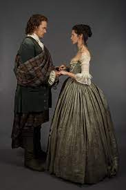 The Outlander Wedding Official Photos From Episode 107 The Wedding Outlander Wedding Outlander Costumes Outlander Jamie