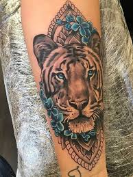 I Want This So Bad The Colour Is Amazing Rickylatham Tiger Mandala Tiger Tattoo Cool Tattoos Sleeve Tattoos