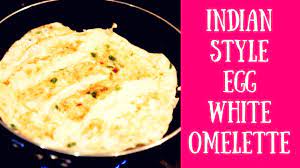 From omelettes to scrambled eggs to simple boiled eggs, there are many breakfast recipes that you can try, but this egg whites scramble is my husband's favorite. Healthy Egg White Omelette Indian Style Youtube