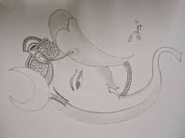 Pin On Lord Ganapathi Pencil Drawings God Ganesha Pencil Sketch Ganapathy