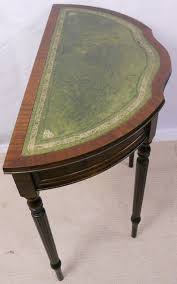 Choose from contactless same day delivery, drive up and more. Leather Top Small Half Round Console Table Sold