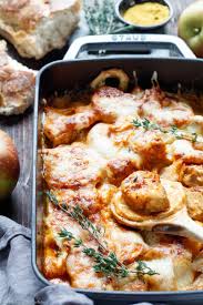 Gratinierter Schweinefilet Apfel Auflauf Mit Currysahne Emmikochteinfach Rezept Schweinefilet Rezepte Schweinefilet Schweinelende Rezepte