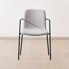 The pelham bay stacking sling dining chair gives you the ability to mix and match your dining space due to the versatile fabric color and frame finish. Clip Dining Chair Modernity Redefined Shop Cb2 Canada To Get The Effortlessly On Trend Look You Dining Chairs Modern Dining Chairs Black Metal Dining Chairs
