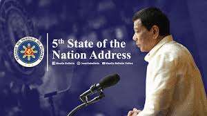 2020 4:38:30 pm the president's fifth state of the nation address next month may take place in malacañang instead of the batasang pambansa, senate president vicente. The Latest President Duterte S 5th State Of The Nation Address Manila Bulletin