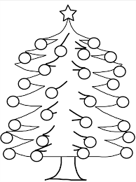 Les coloriages de noël listés sur cette page sont entièrement gratuits. Coloriage Sapin De Noel Decore De Boules De Noel A Imprimer Et Colorier