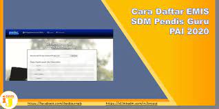 Jadi kemudian wajar jika operator emis madrasah kemudian lupa akunnya. Cara Daftar Emis Sdm Pendis Guru Pai 2020 New Ij Com
