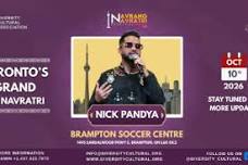 Navrang Navratri Festival Canada 2026 With Nick Pandya