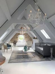 This Stunning Conversion Makes A Magical Feature Of The A Framed Ceiling Attic Master Bedroom Attic Rooms Attic Renovation