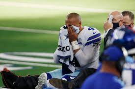 Update Dak Prescott Injures Ankle At Hospital For Surgery Blogging The Boys