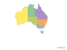Check spelling or type a new query. Multicolor Map Of Australia With States And Territories Free Vector Maps