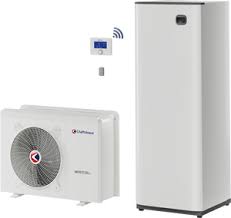 Tout comme pour un chauffage central classique, une pompe à chaleur fournit aussi bien du chauffage que de l'eau chaude sanitaire. Chaffoteaux Part