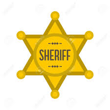 Check out our sheriffstern selection for the very best in unique or custom, handmade pieces from well you're in luck, because here they come. Sheriff Stern Symbol Auf Weissem Hintergrund Lizenzfrei Nutzbare Vektorgrafiken Clip Arts Illustrationen Image 54171391