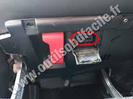 Obd2 Connector Location In Mercedes C Class 203 2000 2007 Outils Obd Facile