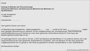 Aus gründen der besseren lesbarkeit wurde auf die gleichzeitige verwendung. Muster Wenn Ihr Betreuter Vor Gericht Muss Beckakademie Fernkurse