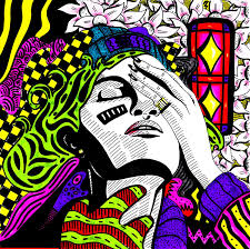 Pop Art With Line Designs Art Lessons Pop Art Art