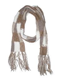details about preston york women brown scarf one size