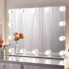 Avec ubaldi, donnez vie à votre intérieur, sans payer le prix fort ! Miroir Chende Miroir Hollywood Coiffeuse Pour Montage Mural Grand Miroir Maquillage Lumineux Avec Conversion En 3 Couleurs San38 Cdiscount Maison