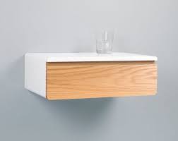 Whyte Slanke Moderne Zwevende Nachtkastje Tafel Muursteun Nachtkastje Drijvende Bijzettafel Drijvende Bed Plank Floating Nightstand Wall Mount Tv Stand Wall Mounted Tv