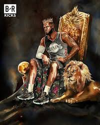 Is an american professional basketball player for the los angeles lakers of the national basketball association. Image May Contain 1 Person Lebron James Wallpapers Basketball Artwork Lebron James Art