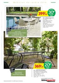 Avec l'approche des beaux jours, l'envie de prendre ses repas dehors s'accentue. Intermarche Salon De Jardin Novocom Top