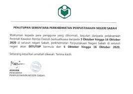 Kerajaan sabah suruhanjaya perkhidmatan awam malaysia (spa) edit. Jawatan Kosong Perpustakaan Negeri Sabah