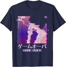 This collection presents the theme of sad anime. Amazon Com Japanese Vaporwave Smoking Sad Anime Boy Game Over Aesthetic T Shirt Clothing