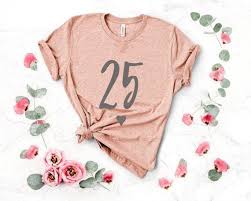 Birthday Gift For 25 Year Old Woman 25th Birthday Shirt 25th Birthday Tshirt 25th Birthday Gift 25 Years Old 25 Birthday Shirt 25th Birthday Ideas 25t Retro Graphic Tees Graphic Tees Red And Pink