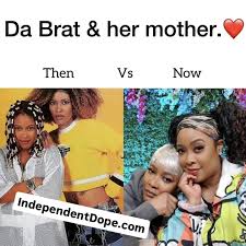 Da Brat & Her mom.... Twins 😍 😍 😍 amazing beautiful genetics!