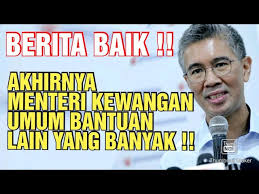 Senarai kod bidang menteri kewangan (mof) posted by mrb. Menteri Kewangan Umum Berita Baik Bantuan Lain Diumumkan Lagi Youtube