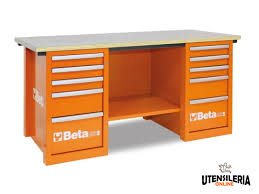 Subito a casa e in tutta sicurezza con ebay! Banco Da Lavoro Per Officina Beta Master Cargo C57sc Con 10 Cassetti 057001003