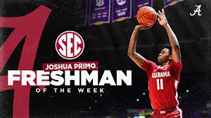 It was reported by espn wednesday night that primo had made his decision. Josh Primo Named Sec Freshman Of The Week
