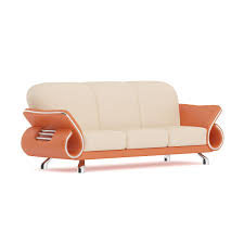 Maybe you would like to learn more about one of these? Orange Leather Sofa