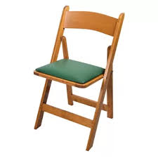 Kestell Furniture Oak Wood Padded Folding Chair Wayfair In 2020 Folding Chair Padded Folding Chairs Furniture