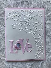 Greeting Cards Handmade Set Of 2 Love Cards Love Notes Valentines Pink And White Embossed Hearts Anniversary Wedding In 2020 Valentines Cards Valentine Cards Handmade Embossed Cards