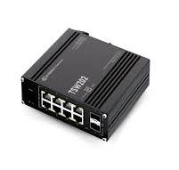 12 Ports L2 Cloud Managed PoE Switch With DC8V To DC57V Voltage Boost