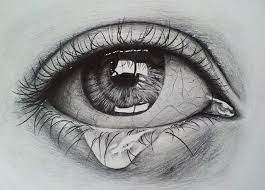 Here is my hyperrealistic eye drawing. Pride Month Song Of The Day If You Could Read My Mind Stars On 54 Johnsworldblog In 2021 Eyes Artwork Eye Drawing Crying Eye Drawing