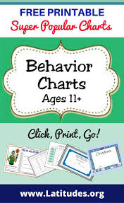 Behavior charts have the times of day on one side and a list of possible the adults working with the child are informed of the behaviors to look out for and taken through. Pin On Behavior Charts Printables