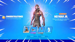 Season 6 for all battle pass holders. Neymar Jr Skin Revealed In Fortnite Youtube