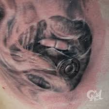 Realism Bite The Bullet Tattoo Pin On Capone S Black And Gray Tattoos